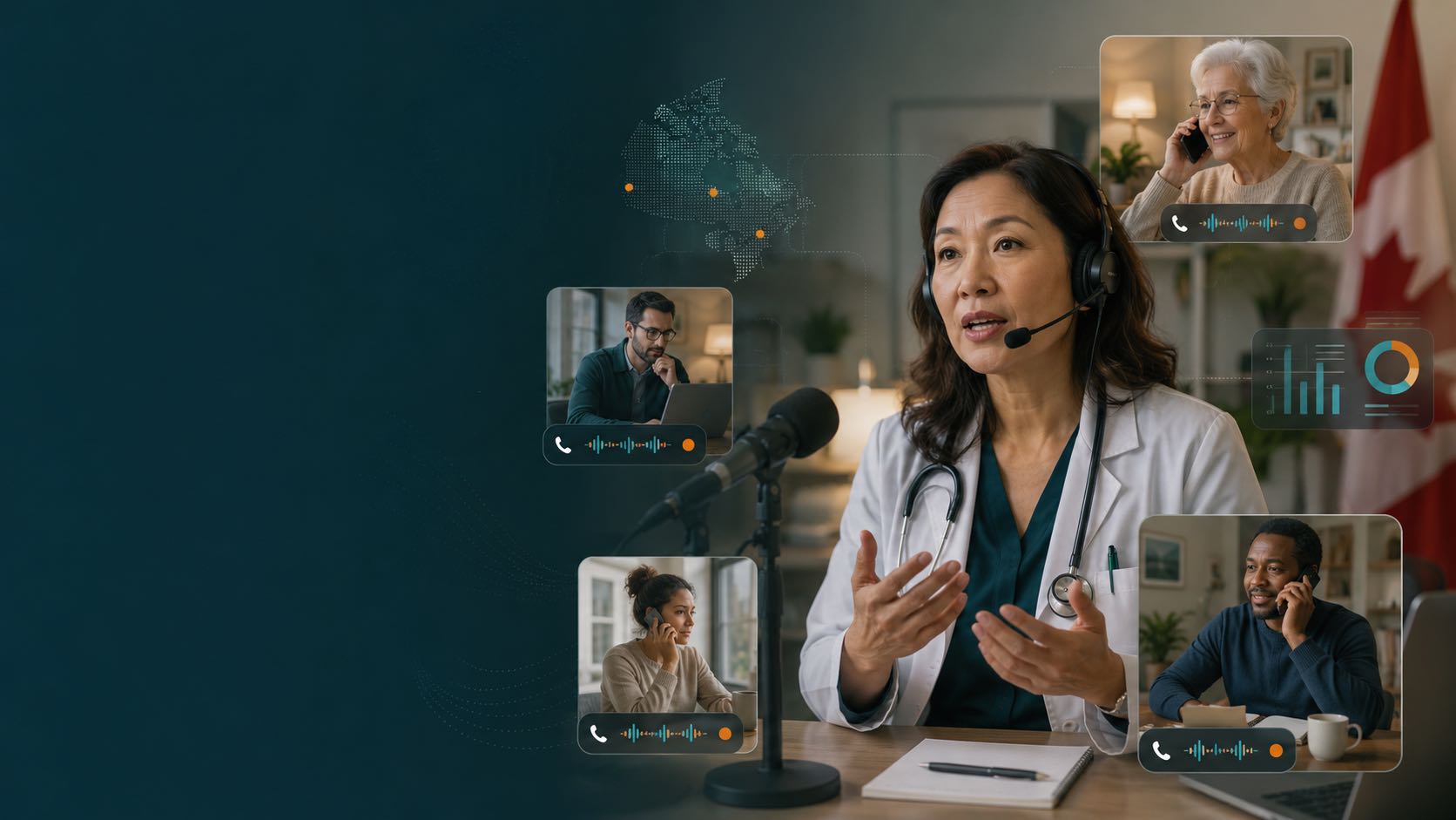 Physician-led telephone town hall — OMA Stop the Crisis campaign